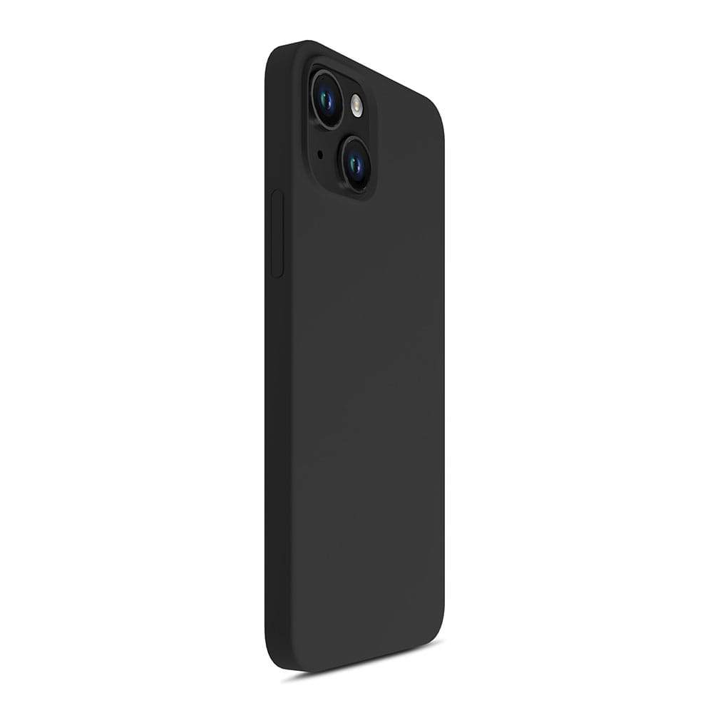 Husa de protectie 3mk Silicone Case pentru iPhone 15, Black