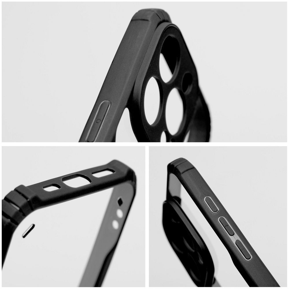 Husa pentru Apple iPhone 17 Pro Max, Anti-Drop, Negru