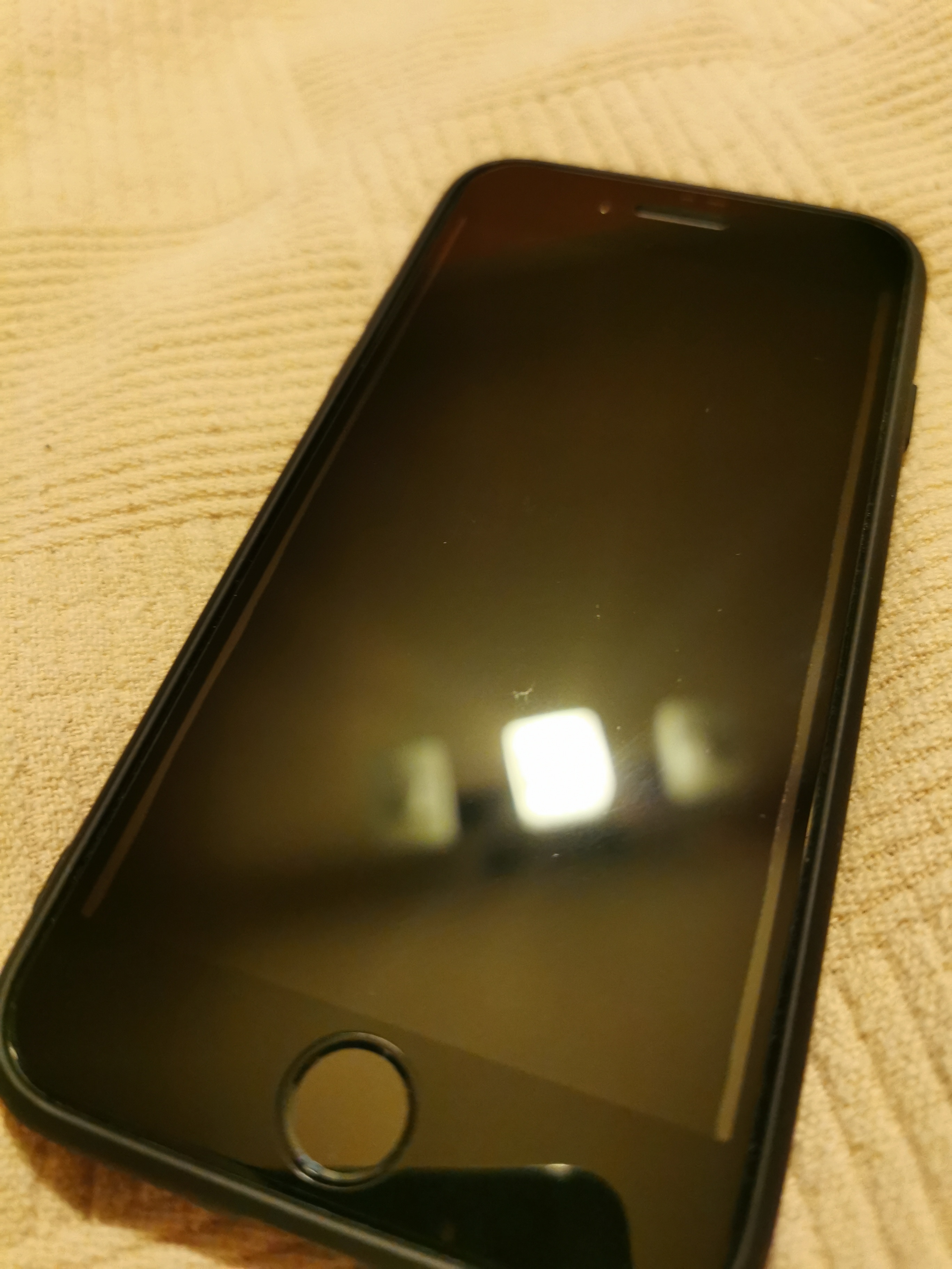 Folie sticla securizata 9H protectie ecran transparent, compatibila IPHONE 7 Black