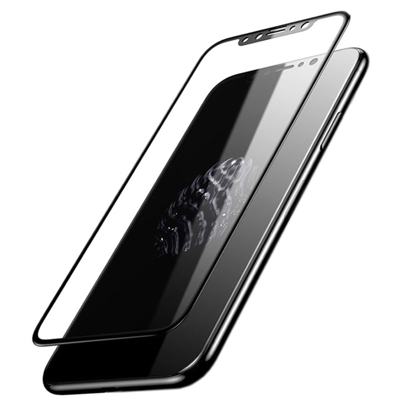 Folie sticla securizata 9H protectie ecran transparent, compatibila IPHONE 7 Black