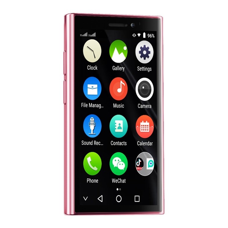 Smartphone mini Rainbuvvy XS24 Pro, 3.0 inch, 2GB RAM, 16GB ROM, Dual SIM, 1000mAh, multicolor, 89.1x48.6x10.9mm