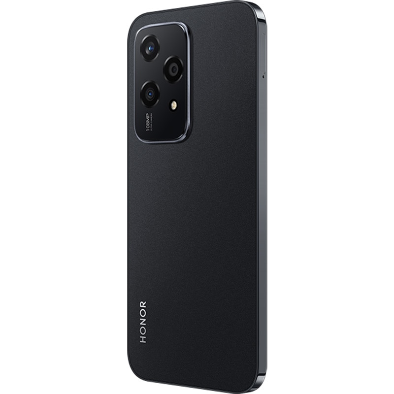 Telefon mobil Honor 200 Lite, 8GB RAM, 256GB, 5G, Midnight Black