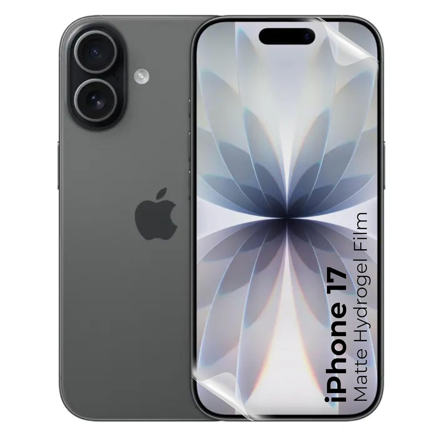 Folie de protectie compatibila cu iPhone 17 din silicon, TPU, Perfect fit, acopera tot ecranul, transparenta, ISAG