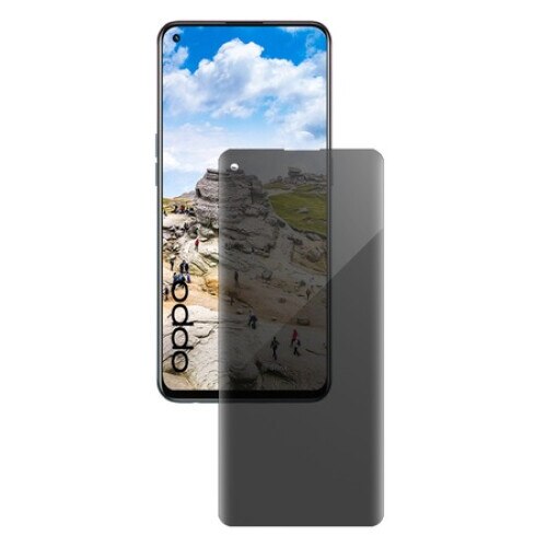 Folie Privacy Compatibila cu Oppo A18/ A38 (5G), Full Cover, Full Glue, Calitate Premium