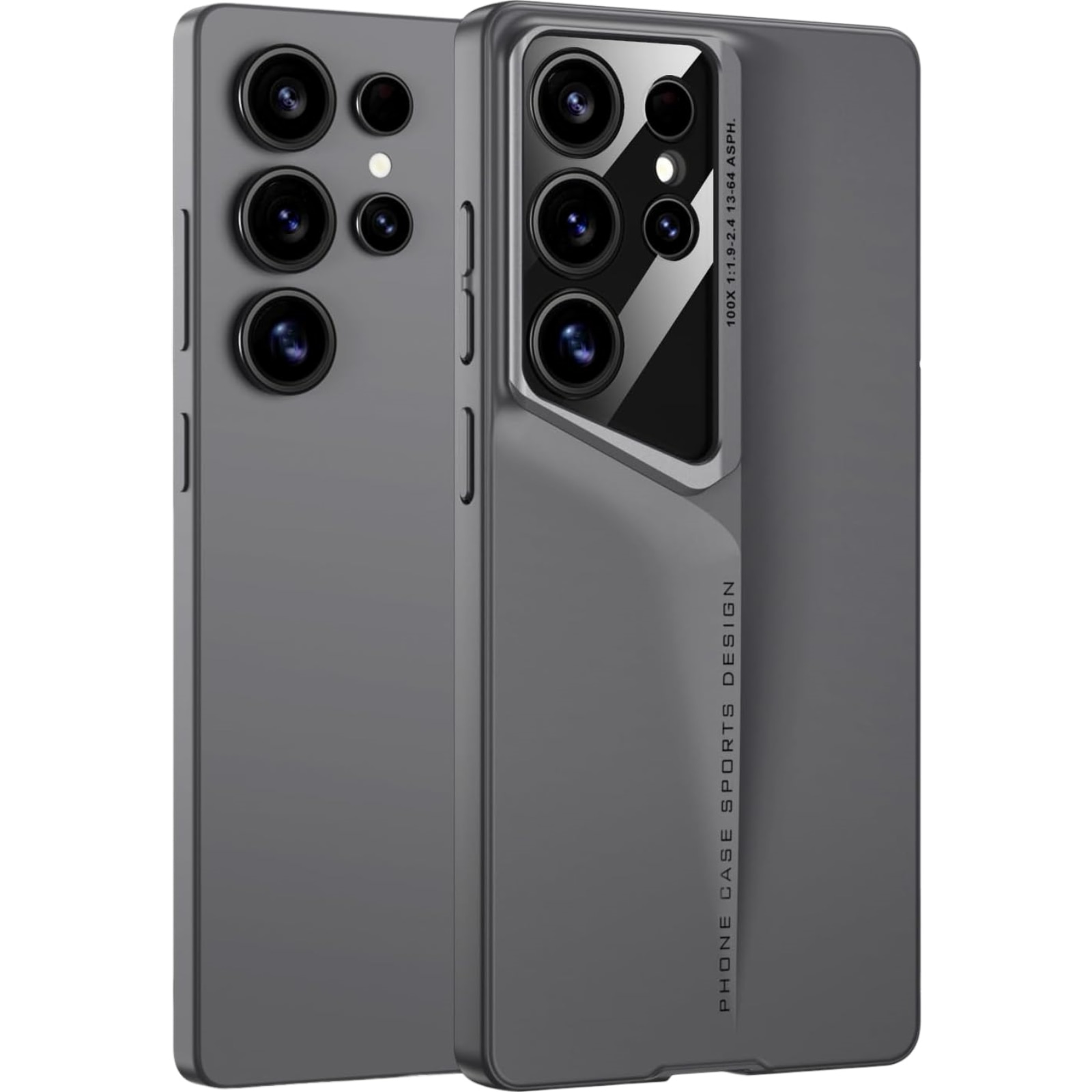 Husa protectie telefon, TREXORA, Policarbonat, Pentru Samsung Galaxy S25 Ultra, Gri