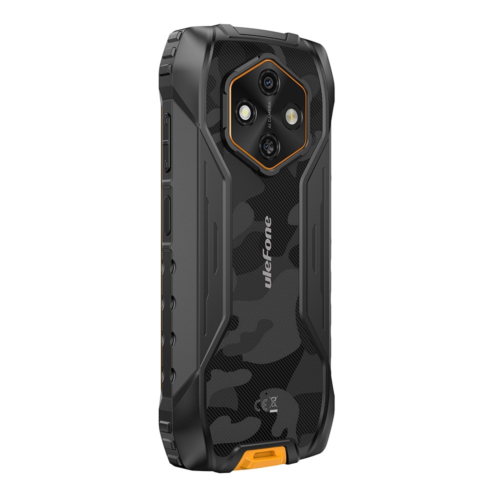 Telefon mobil Ulefone RugKing 4 Pro, 6.56", 4G, 256GB/8GB, 10200mAh, DS, Portocaliu