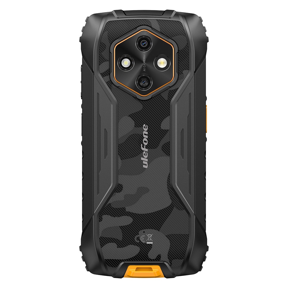 Telefon mobil Ulefone RugKing 4 Pro, 6.56", 4G, 256GB/8GB, 10200mAh, DS, Portocaliu
