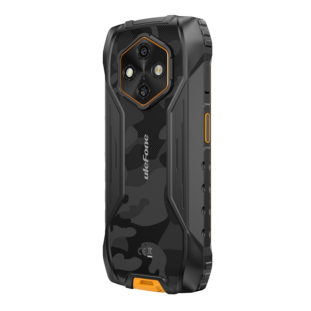 Telefon mobil Ulefone RugKing 4 Pro, 6.56", 4G, 256GB/8GB, 10200mAh, DS, Portocaliu