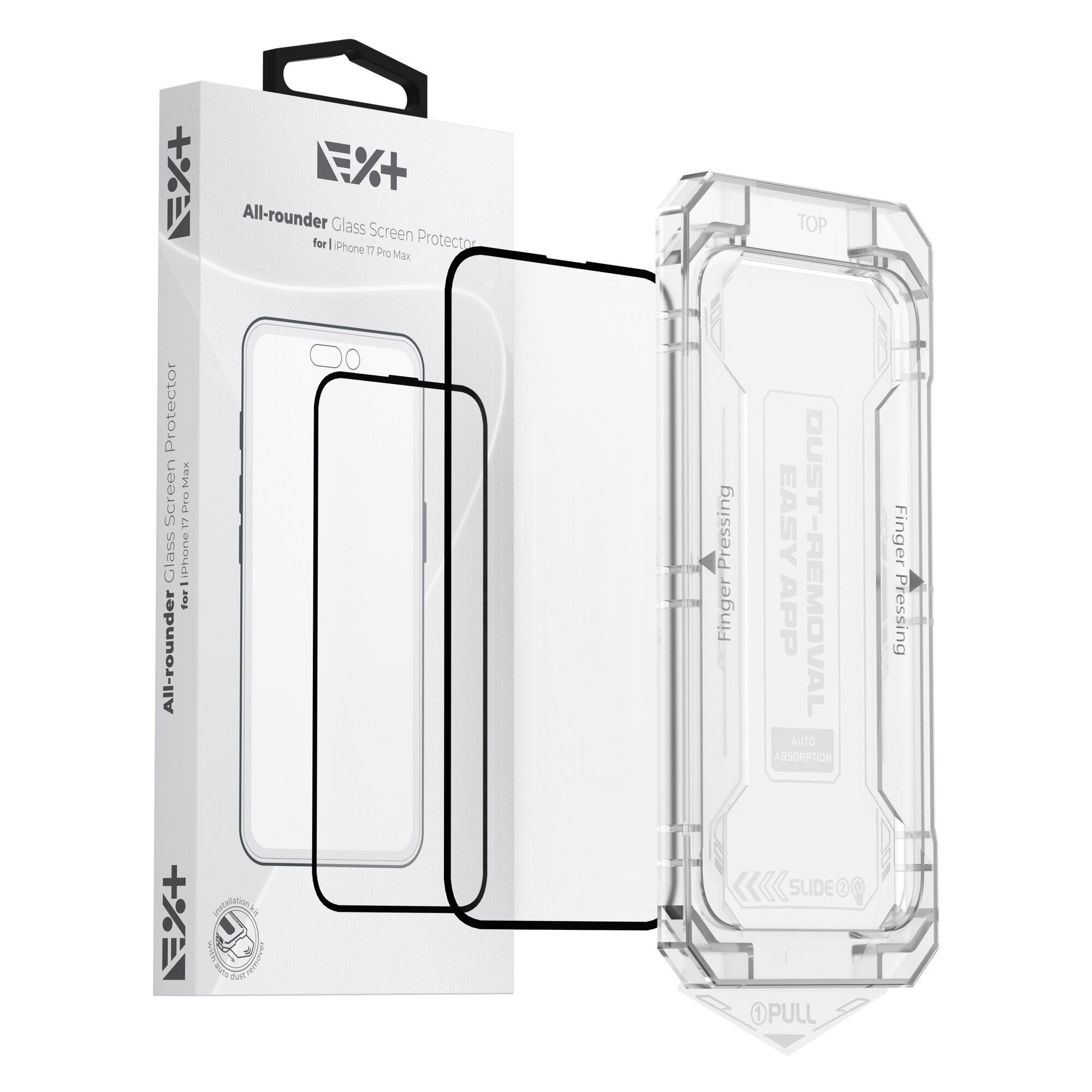 Folie de protectie din sticla All-rounder NOA pentru Iphone 17 Pro Max