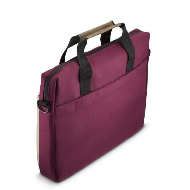 Geanta laptop, Hama, 40 - 41 cm, 15.6 - 16.2", Bej/Visiniu