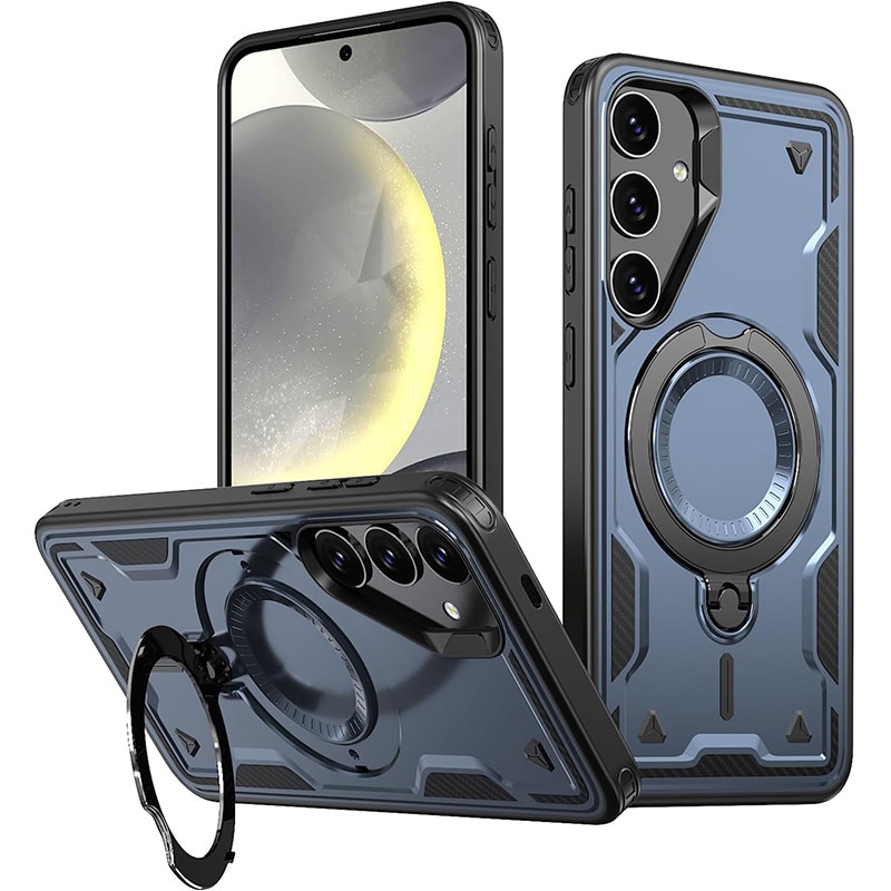 Husă de protecție, pentru Samsung Galaxy A17, 360° rotativ, Albastru