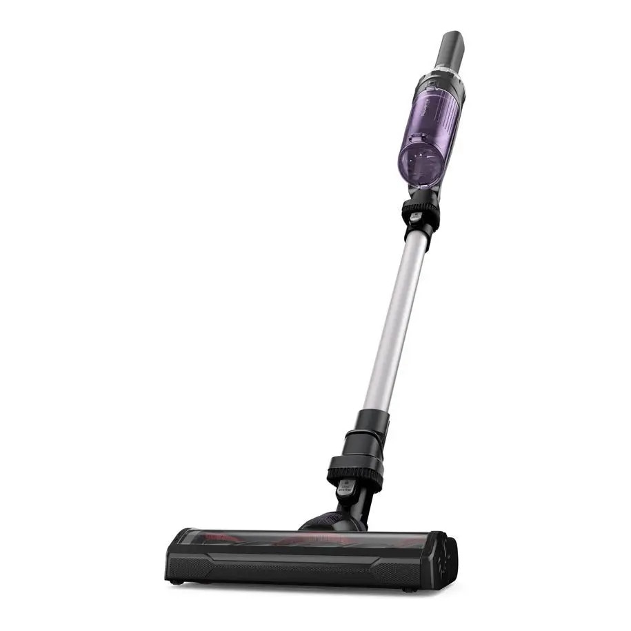 Aspirator vertical Rowenta X-Nano RH1129WO, 100 W, 0.4l, 4200 rpm, autonomie 40 min, 14.8V, tehnologie ciclonica, perie pentru tapiterie, negru & mov