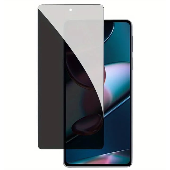 Folie de protectie Privacy, Aba MGF GROUP, pentru Xiaomi 14 5G, sticla securizata, aplicare simpla