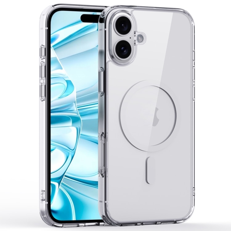 Husa pentru Apple iPhone 16, Magnetic Acrylic, Transparent