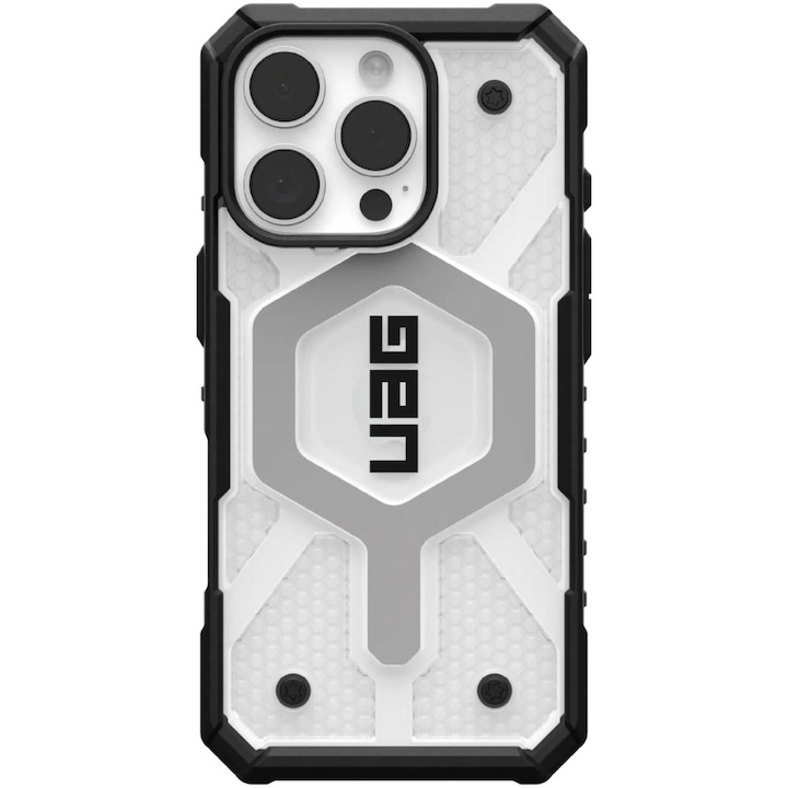 Husa de protectie UAG Pathfinder Clear MagSafe pentru iPhone 16 Pro Max, Ice