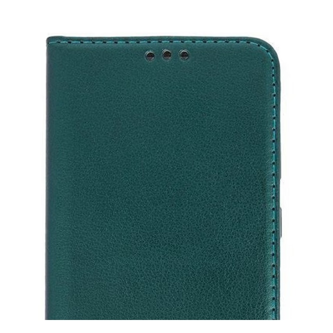 Husa protectie Tip Carte, Imitatie Piele, Mat-Tech compatibila cu Samsung Galaxy S25 Ultra, Inchidere Magnetica, Buzunar interior pentru card, Protectie Completa, Functie de Stand, Verde