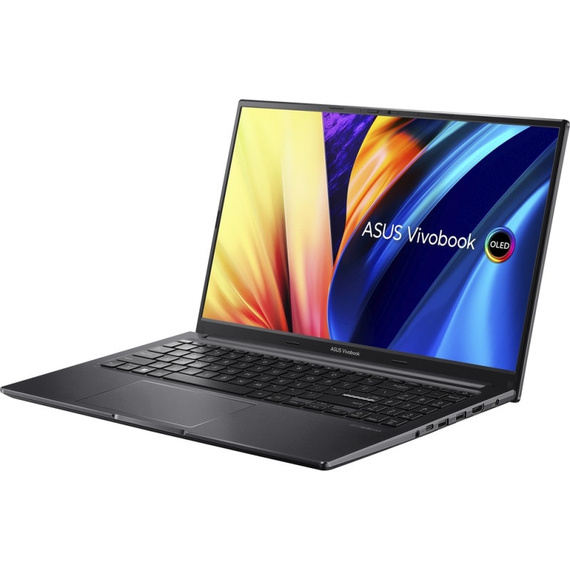 Laptop ASUS 15.6'' Vivobook 15X OLED K3504VA, FHD, Procesor Intel® Core™ i5-1340P (12M Cache, up to 4.60 GHz), 12 cores, 32 GB DDR4, 1920 GB SSD, Intel Iris Xe, No OS, Indie Black, OLED