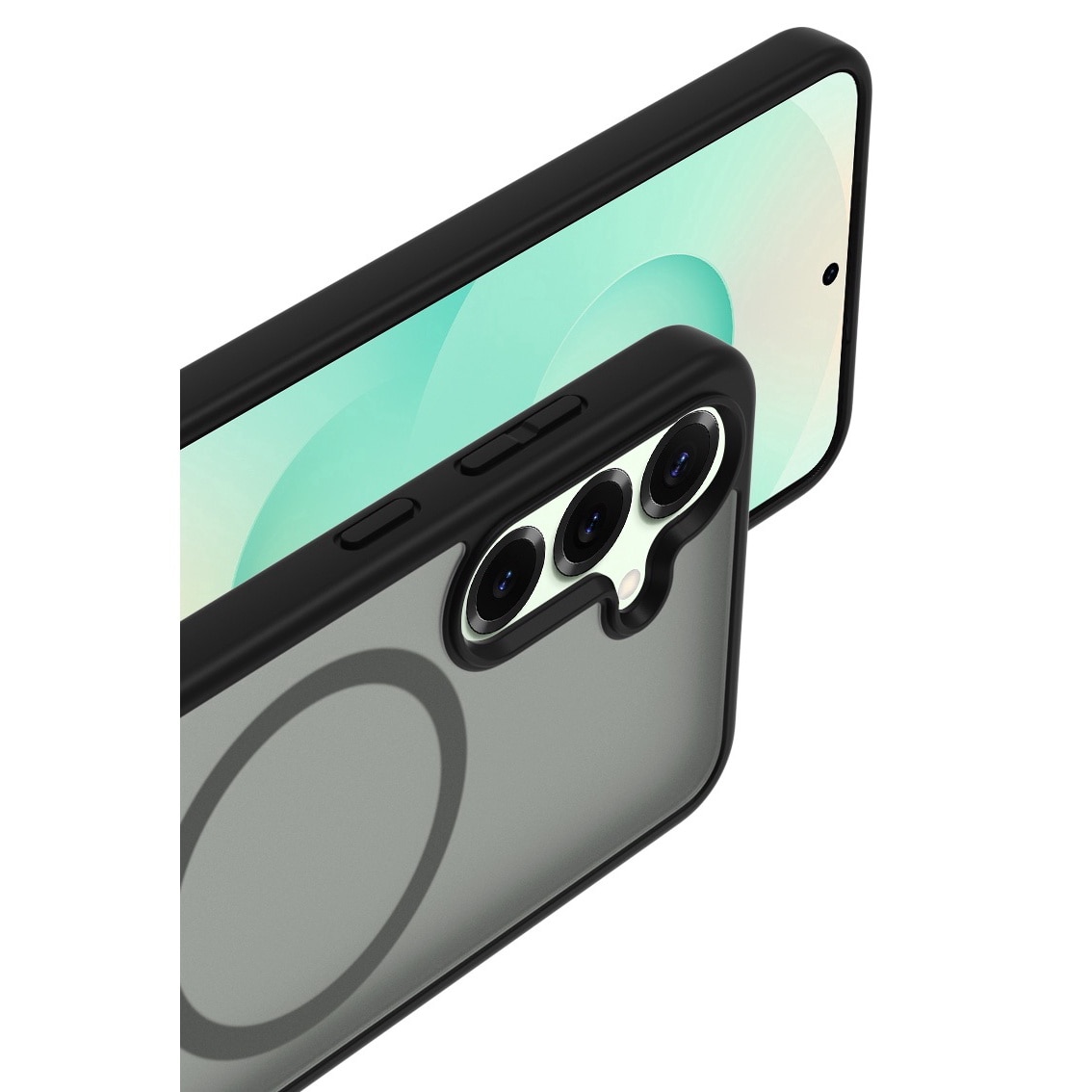 Husa de Protectie, Compatibila cu Samsung Galaxy S26, Doctor Shield Fantom, Compatibila cu MagSafe - Negru