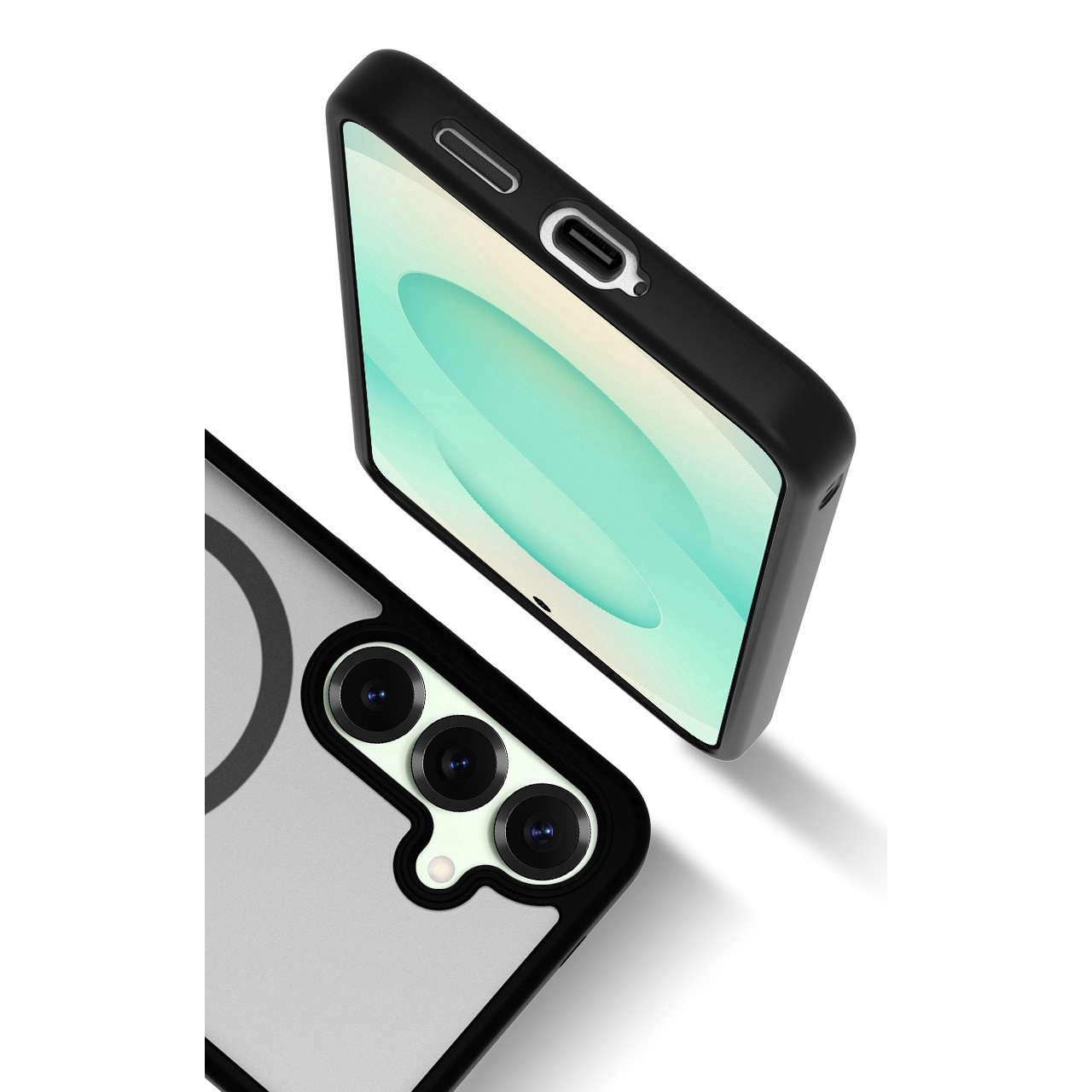 Husa de Protectie, Compatibila cu Samsung Galaxy S26, Doctor Shield Fantom, Compatibila cu MagSafe - Negru