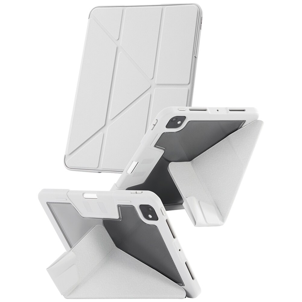Carcasa Care by PanzerGlass Y compatibila cu iPad Pro 11 inch 2024 / 2025, Light Gray