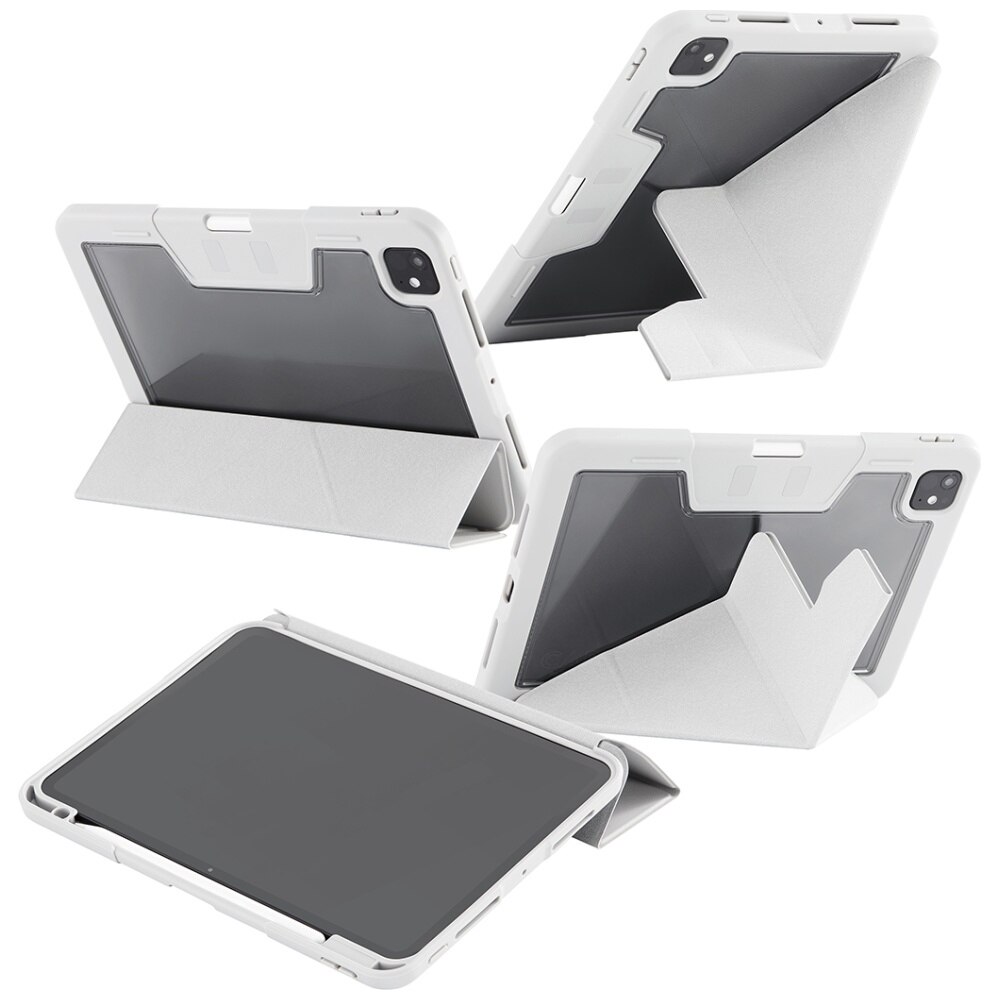 Carcasa Care by PanzerGlass Y compatibila cu iPad Pro 11 inch 2024 / 2025, Light Gray