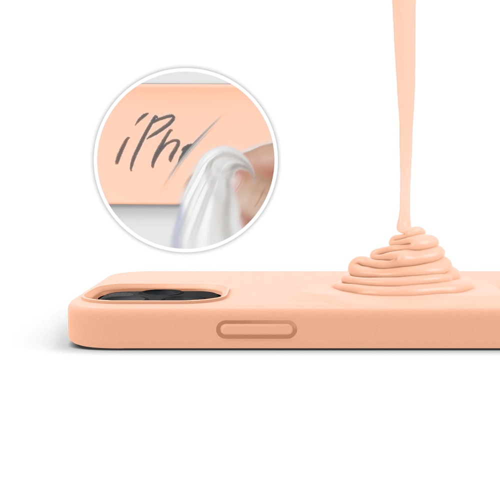 Husa CASEY STUDIOS™ compatibila cu iPhone 12 Pro Max, Soft Silicone Premium, Microfibra in Interior, Pink Sand, de Protectie, Ultra Slim, pentru Incarcare Wireless, Margini Ridicate de Protectia Ecranului si a Camerelor