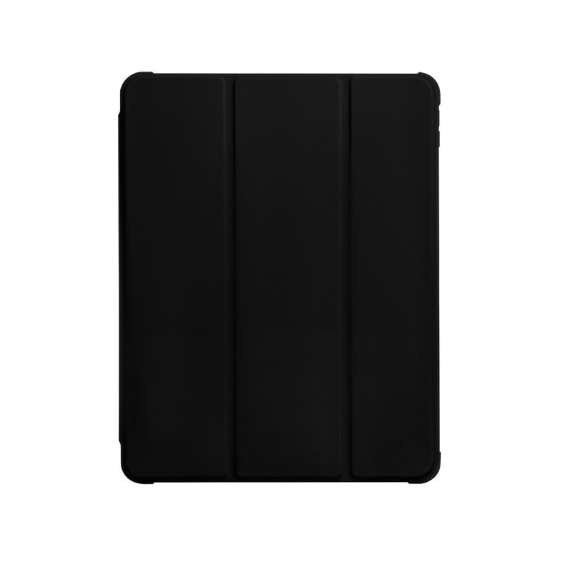 Husa Tableta Upzz Stand Case Smart Cover Pentru Ipad Pro 11" 2021, Spate Transparent, Functie Stand, Negru