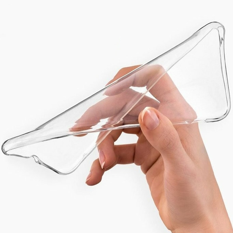 Husa de protectie telefonultau® din silicon pentru Samsung Galaxy A55, ultra slim, flexibila, transparenta, Crystal Clear