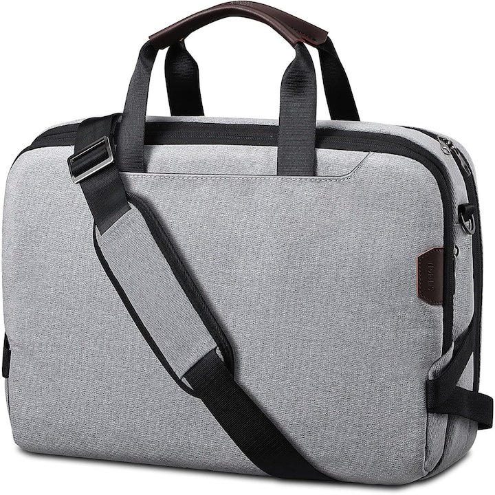 Geanta de umar pentru laptop SITHON Gri 41 x 28 x 11 cm