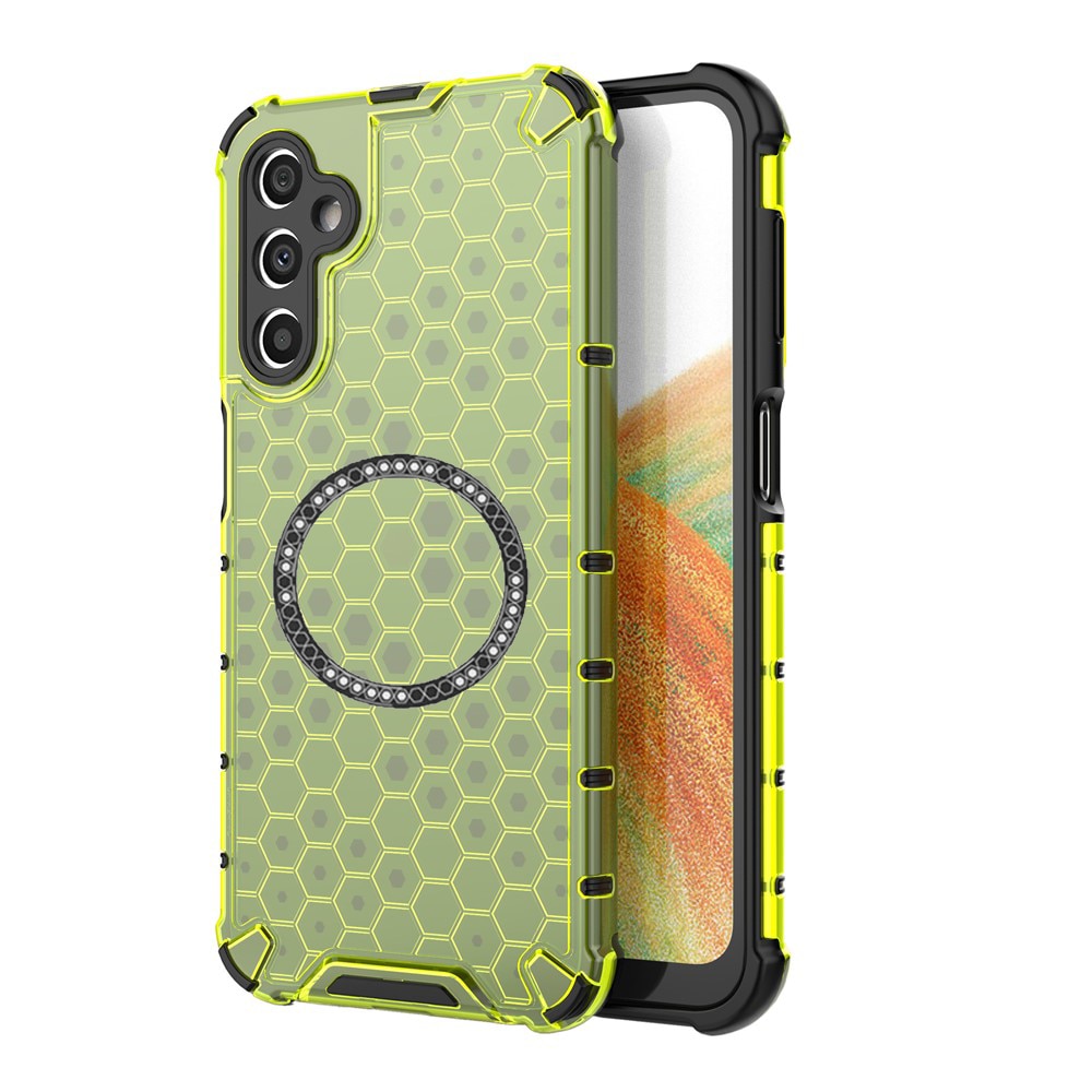 Husa compatibil cu Samsung Galaxy A26 cu protectie spate si margini anti-soc, Verde – Model Fagure