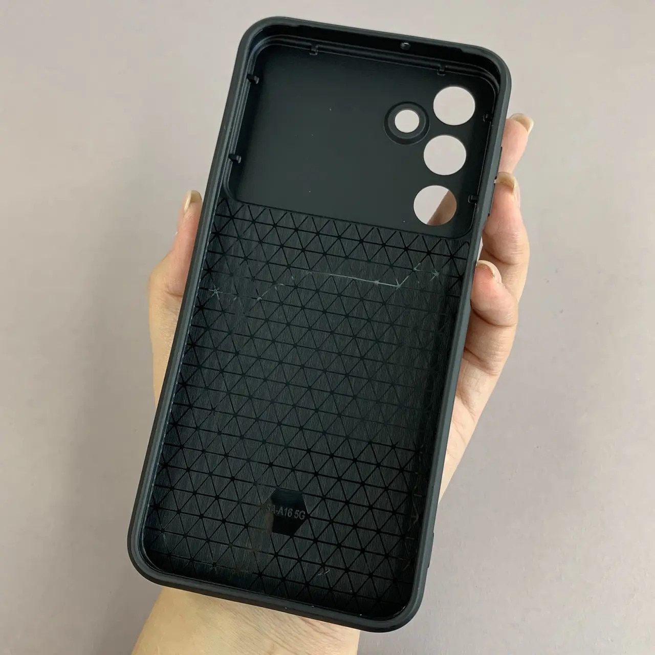Husa telefon Mat-Tech compatibila cu Samsung Galaxy A17, Protectie Camera, Inel, Magnet, Anti-Shock, Rugged Protection, Negru