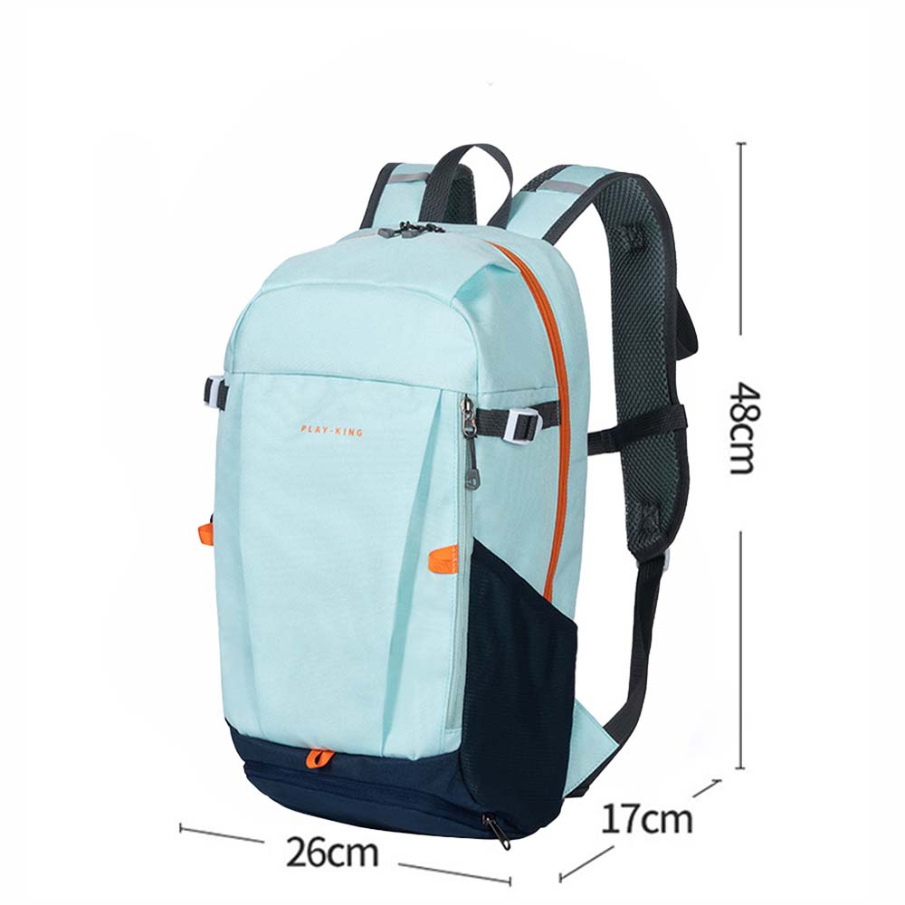 Rucsac pentru laptop, unisex, Dollcini, Nylon, 13 inchi, depozitare pliabila Alb