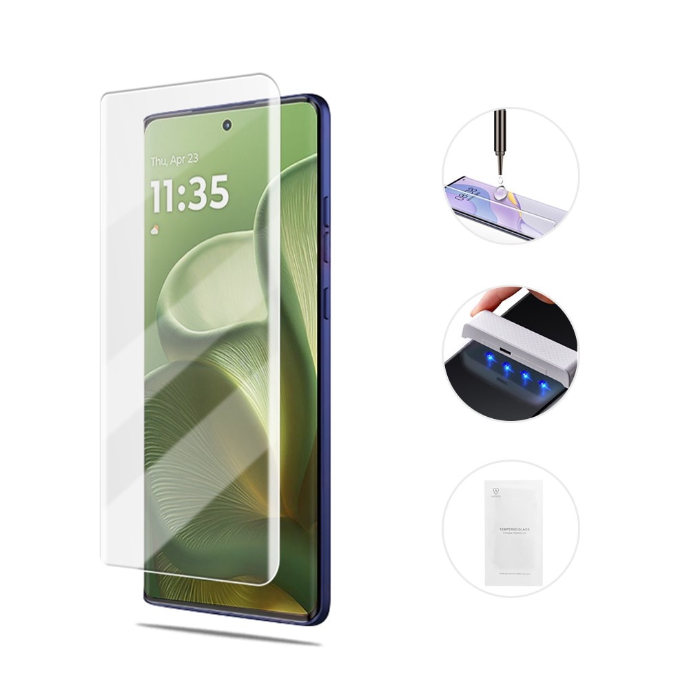 Folie protectie XGSM pentru Motorola Edge 60 Pro, transparenta, 3D, set complet