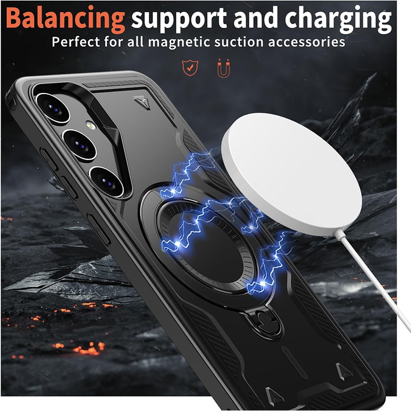 Husa de protecție, pentru Samsung Galaxy A17, Negru