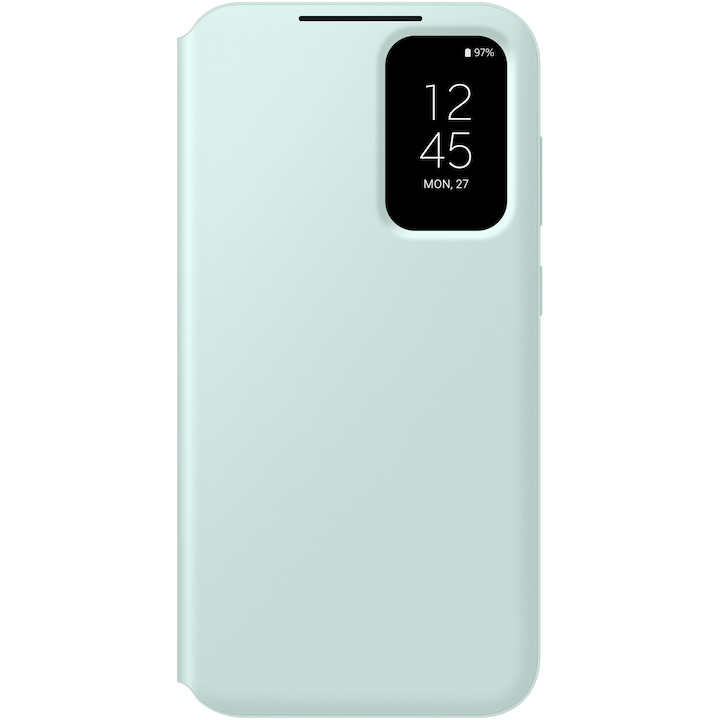 Husa de protectie Samsung Smart View Wallet Case pentru Galaxy S23 FE, Mint