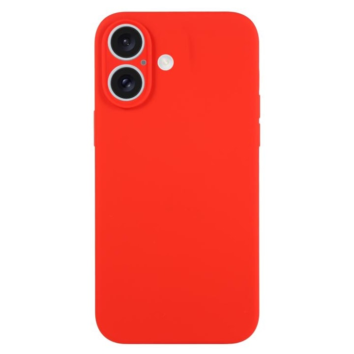 Husa pentru Apple iPhone 17, Silicon, Rosu