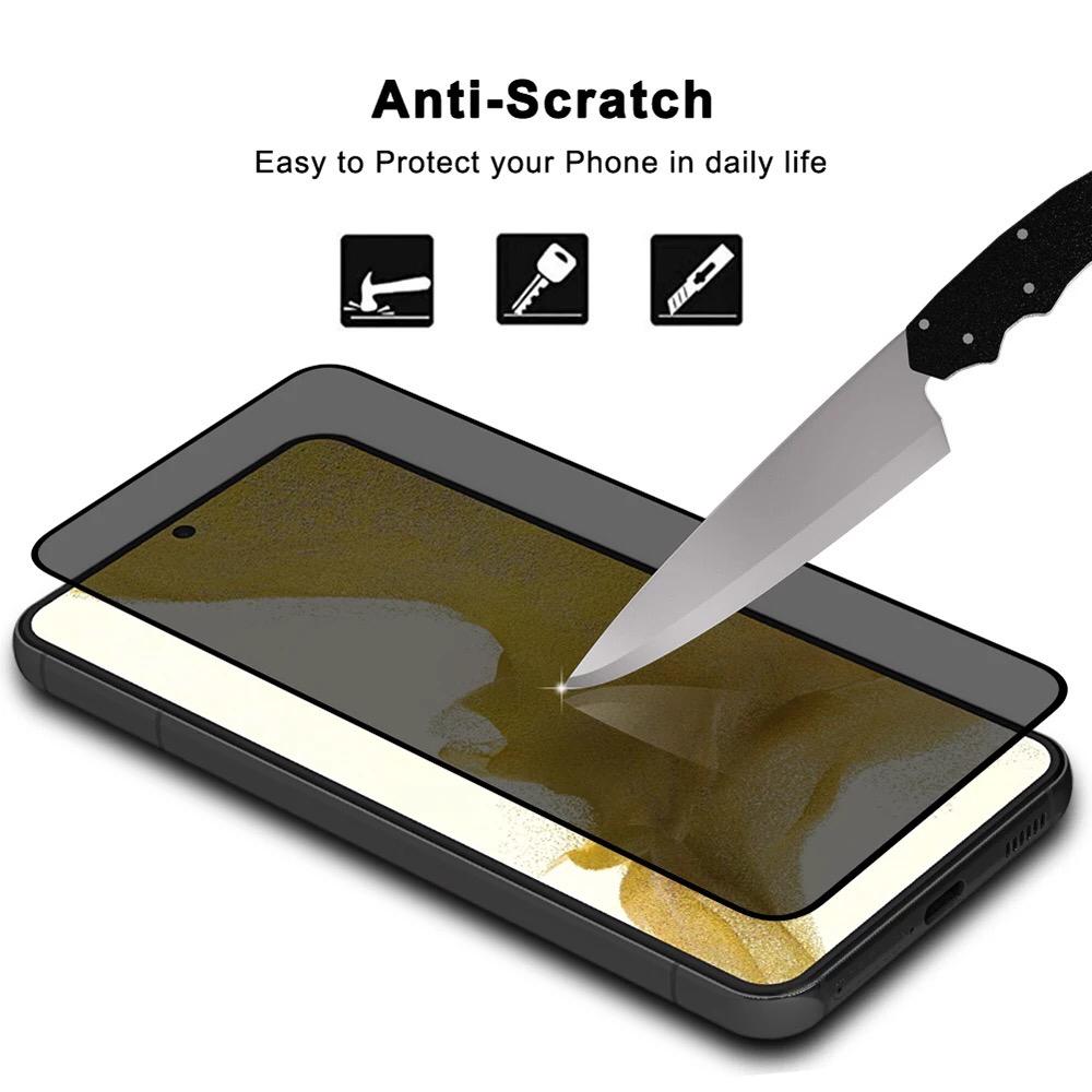 Folie Sticla, Privacy 6D compatibila cu Samsung Galaxy A22 5G, Protectie Ecran Premium, Full Cover, Full Glue