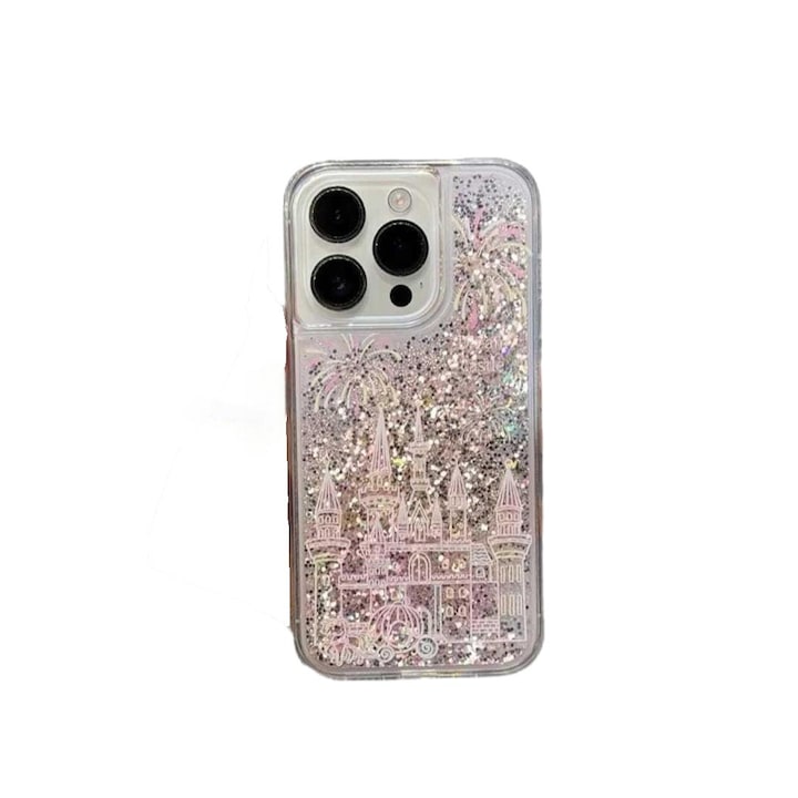 Huse telefoane, Pentru Apple iPhone 15PRO MAX, Soft Silicone Premium, Microfibra in Interior, de Protectie, Ultra Slim, pentru Incarcare Wireless, Margini Ridicate pentru Protectia Ecranului si a Camerelo，Alb