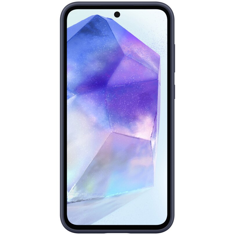 Husa de protectie Samsung Standing Grip Case pentru Galaxy A55 5G, Negru