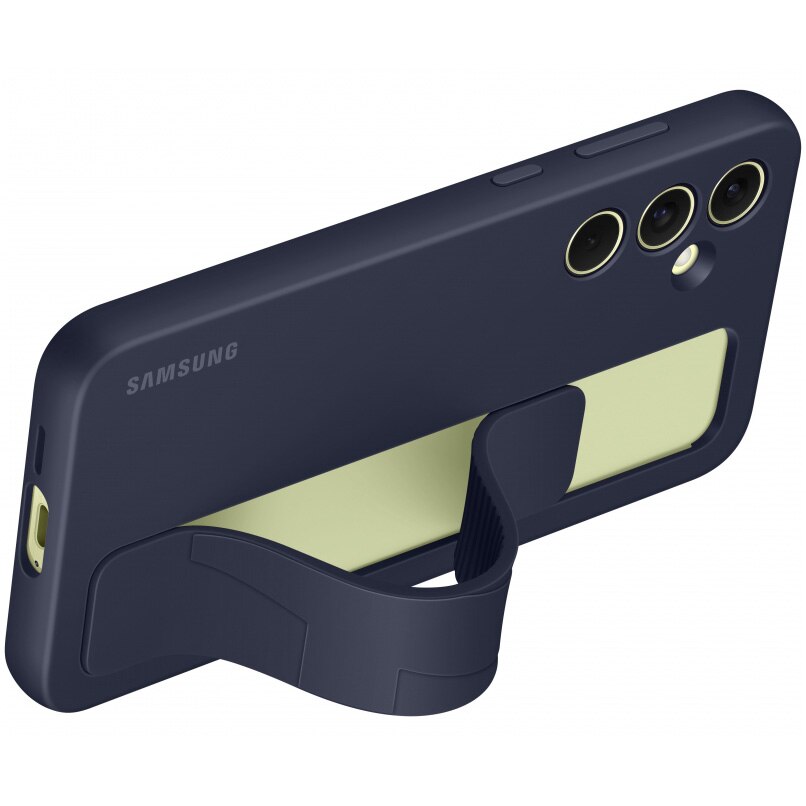 Husa de protectie Samsung Standing Grip Case pentru Galaxy A55 5G, Negru