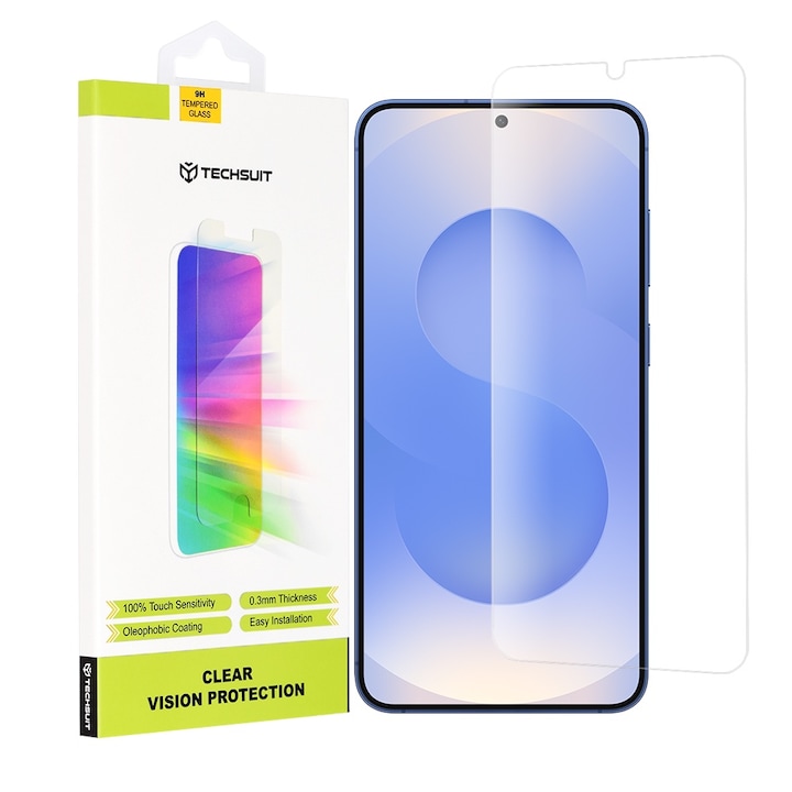 Folie de protectie pentru Samsung Galaxy S25, Clear Vision Glass, Sticla, Transparent