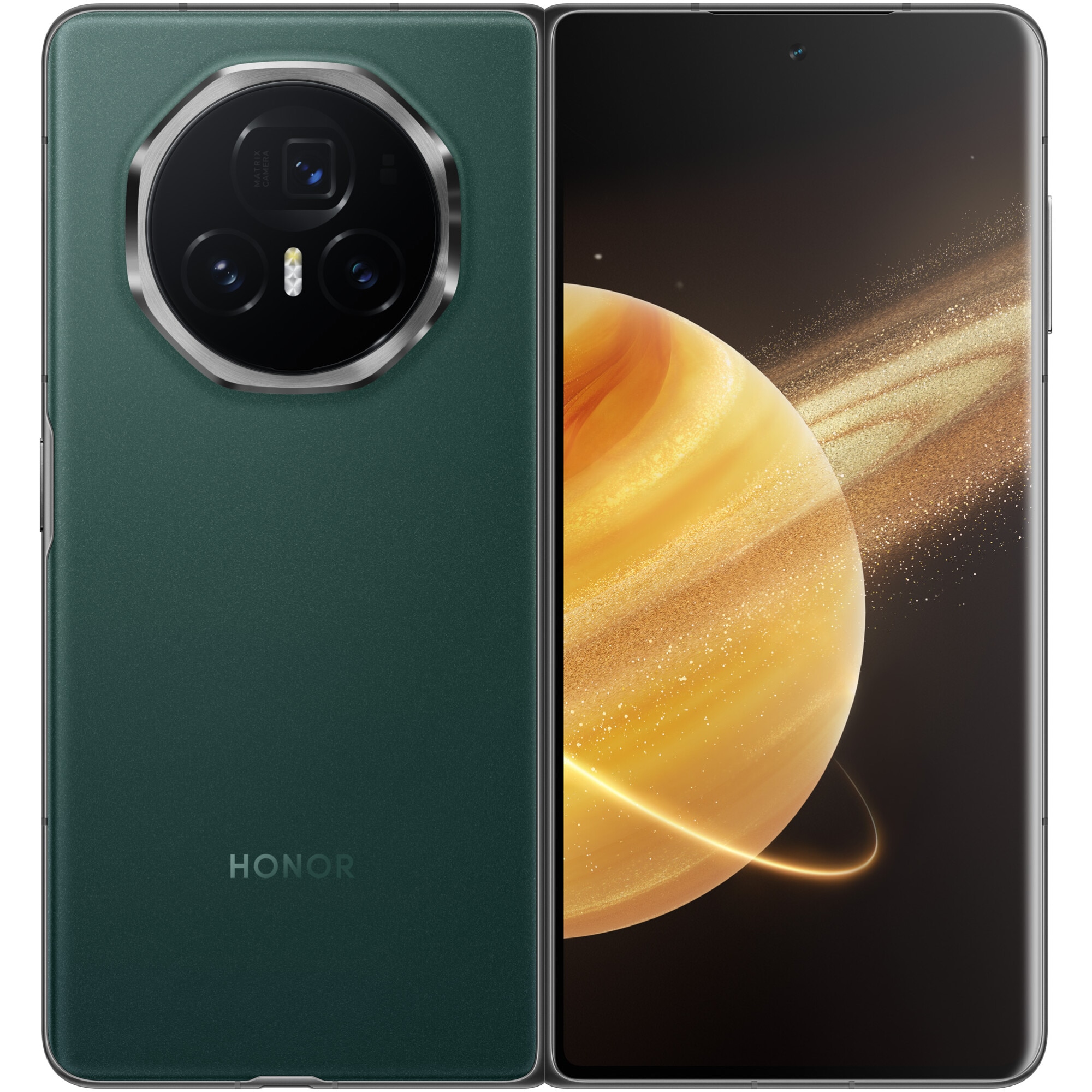 Telefon mobil HONOR Magic V3, Dual SIM, 12GB RAM, 512GB, 5G, Verde