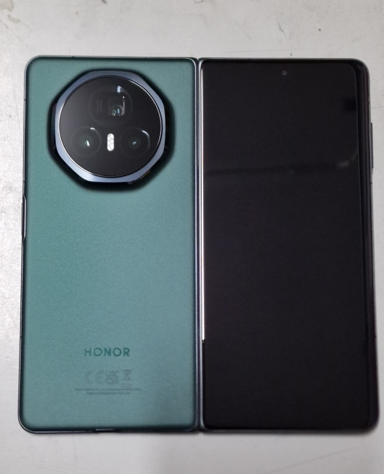 Telefon mobil HONOR Magic V3, Dual SIM, 12GB RAM, 512GB, 5G, Verde