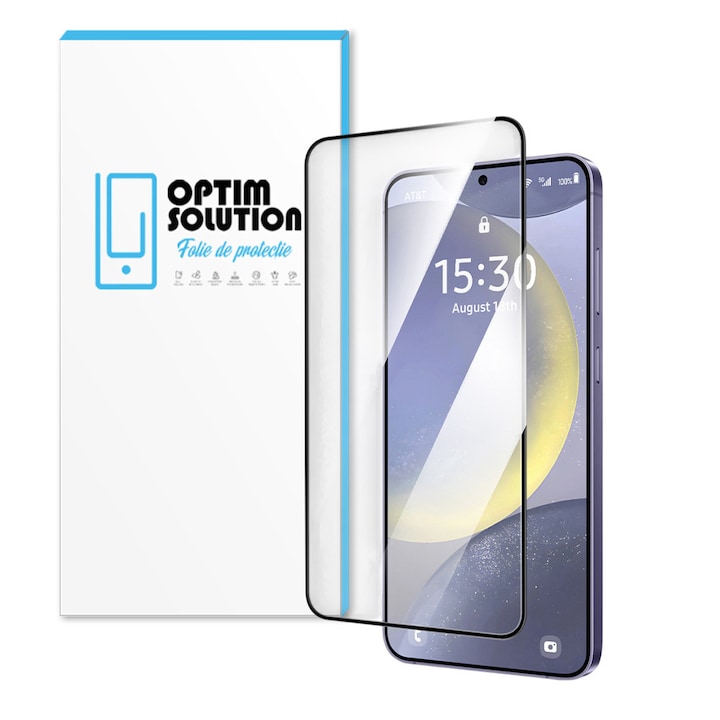 Folie din Sticla Securizata 5D pentru Samsung Galaxy S26, Protectie si Rezistenta 9H, Edge-to-Edge Cover, Claritate UHD