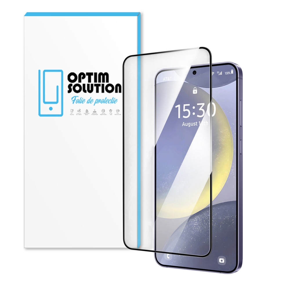 Folie din Sticla Securizata 5D pentru Samsung Galaxy S26, Protectie si Rezistenta 9H, Edge-to-Edge Cover, Claritate UHD