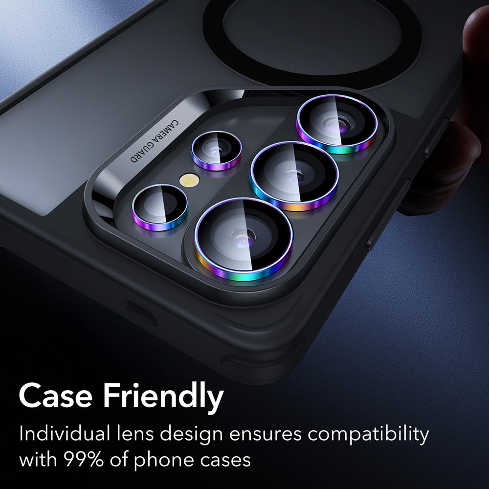 Folie Camera pentru Samsung Galaxy S26 Ultra - ESR Armorite Camera Lens Protectors - Chromatic