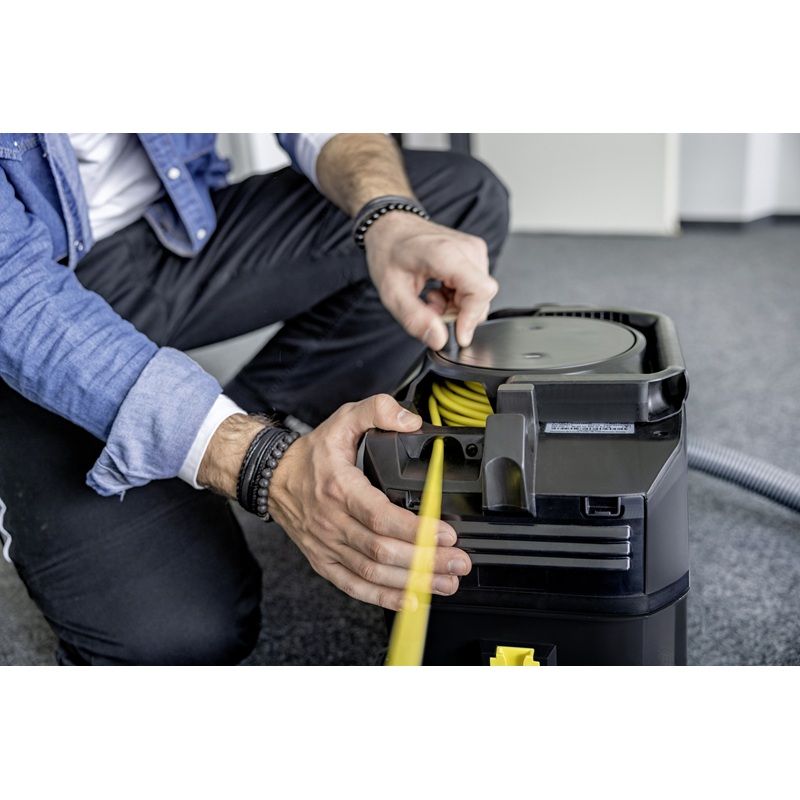 Aspirator uscat Karcher T 10/1 Adv HEPA Go!Further, set cu accesorii, negru, 10l
