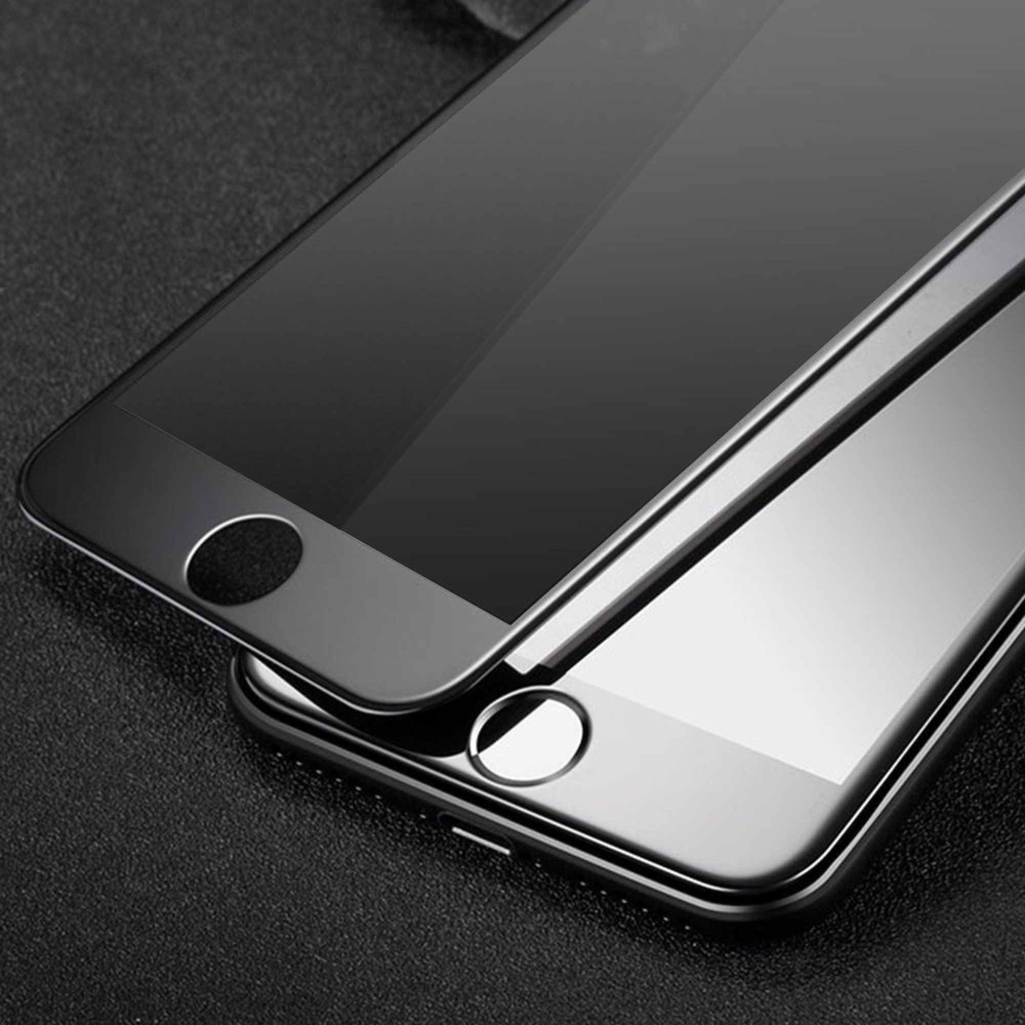 Folie de protectie iPhone 7 PLUS Sticla Securizata 3D Acoperire 100% 0,2mm Geam Balistic - Neagra