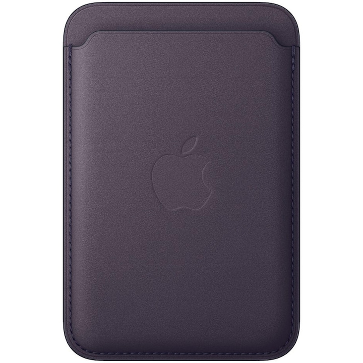 Portofel Apple FineWoven Wallet cu MagSafe pentru iPhone, Midnight Purple