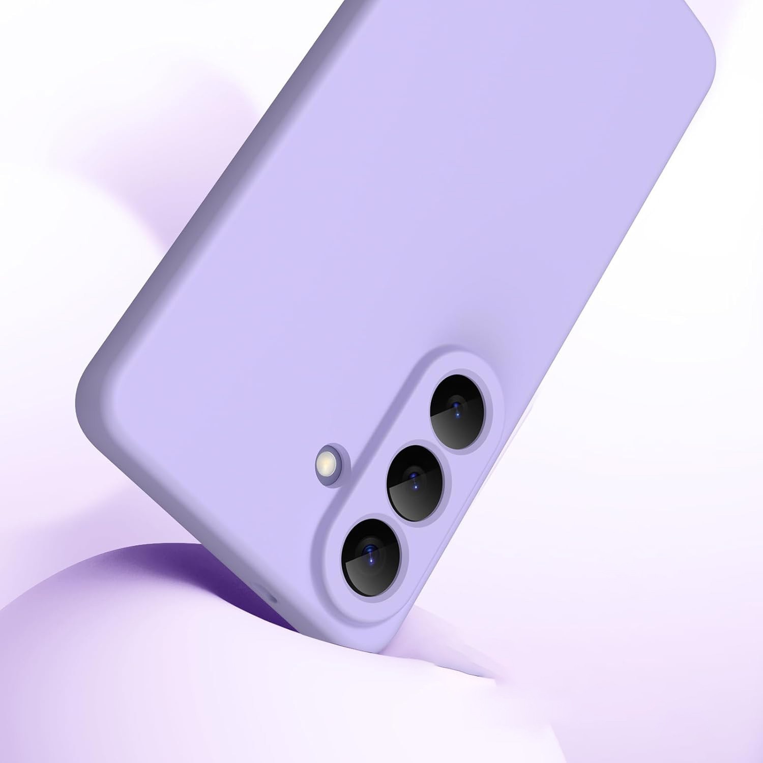 Husa Soft Touch, slim, ALC Mobile, anti soc, compatibila cu Samsung Galaxy S26, Lila Tpu